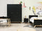 Bopita Nora bed 90x200 - Mat Zwart/Naturel