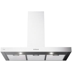 ETNA AB290RVS - Wandschouw afzuigkap - 3 afzuigstanden - RVS