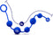 Blush Anale kralen PERFORMANCE SILICONE INDIGO Blauw