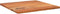 vidaXL - Tafelblad - vierkant - 40x40x2,5 - cm - massief - acaciahout