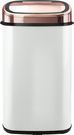 Tower Afvalemmer - Rose goud/wit - met Sensor
