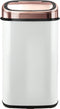 Tower Afvalemmer - Rose goud/wit - met Sensor