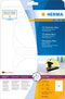 Herma 8624 - Zelfklevende CD/DVD etiketten - Met positioneringshulp - Wit (20 stuks)