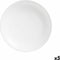 Fruitschaal Luminarc Diwali Cirkelvormig Wit Glas Ø 26 cm (5 Stuks)