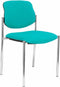 Receptiestoel Villalgordo P&C RBALI39 Imitatieleer Groen