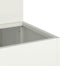 vidaXL - Tuinbak - 2-niveau - 100x60x45 - cm - Witte - Staal