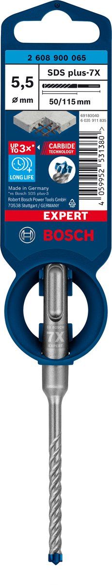 Bosch SDS plus-7X - Hamerboor - 4 snijkanten - Langdurig gebruik