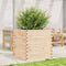 vidaXL - Plantenbak - 70x70x68,5 - cm - massief - grenenhout