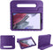 iMoshion Samsung Galaxy Tab A7 Lite - Kidsproof Backcover met handvat - Paars