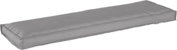 vidaXL - Ligbedkussen - Grijs - 140x40x8 - cm - Oxford - Stof