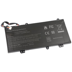 Battery suitable for HP Pavilion 14-AL100, Li-Polymer, 11.55V, 3600mAh, 41.5Wh, black