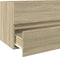 vidaXL - Wastafelkast - 100x38,5x45 - cm - bewerkt - hout - sonoma - eikenkleurig
