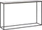 Atmooz - Wandtafel Console Damon - Rechthoek - Binnen - Meuble - Industrieel - Goud Brons en zwart - Hoogte 75cm - Metaal