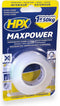 Max Power - Bevestigingstape - Dubbelzijdig 19mm x 2m - Transparant