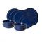 Ardtime 18-piece flat and soup plate service BLUE MOON