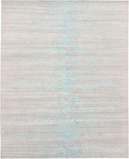 Shangri La Aqua Azul Vloerkleed - 300x400 - Rechthoek - Laagpolig Tapijt - Landelijk - Beige, Blauw