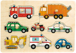 Goki Noppenpuzzel Verkeer