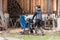 Scheppach HS720 - Wipzaag - 4500W 400V - Ø700mm zaagblad - Max. Ø24cm hout