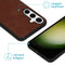 iMoshion Hoesje Geschikt voor Samsung Galaxy S24 Plus Hoesje Met Pasjeshouder - iMoshion Uitneembare 2-in-1 Luxe Bookcase - Bruin