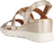 GEOX D SPHERICA EC6 - Sandalen met hak - Plateausandaal - Goud (2023)