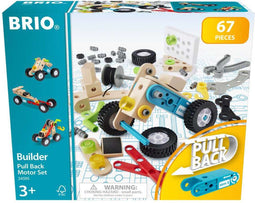 BRIO Builder 34595 - Pull Back Motor Set - 67 onderdelen
