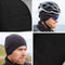 GripGrab Freedom Warp Knitted Beanie - Seamless Fiets Muts - Unisex - Zwart - One Size