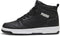 PUMA Rebound V6 MID WTR JR - Hoge sneakers - SoftFoam+ demping - PUMA Black-PUMA White