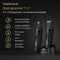 Wellshave® 2-in-1 Bodygroomer - Waterdichte Trimmer voor Lichaam Baard & Neus - Met LED-display