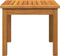 vidaXL - Bijzettafel - 45x45x38 - cm - van - Massief - Acaciahout