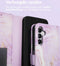 iMoshion Hoesje Geschikt voor Samsung Galaxy A14 (5G) / A14 (4G) Hoesje Met Pasjeshouder - iMoshion Design Bookcase smartphone - Paars / Purple Marble