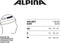 Alpina Zupo Junior Skihelm - Black Matt | Maat: 51 - 55 cm