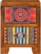 vidaXL - Nachtkastje - 35x35x45 - cm - massief - acaciahout