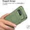 iMoshion Hoesje Geschikt voor Google Pixel 8 Hoesje Siliconen - iMoshion Rugged Shield Backcover - Donkergroen