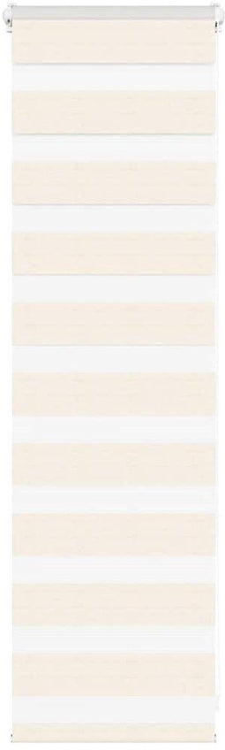vidaXL - Zebra - rolgordijn - 45x100 - cm - stofbreedte - 40,9 - cm - marmerbeige