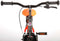 Volare Sportivo Kinderfiets - Jongens - 16 inch - Neon Oranje Zwart - 95% afgemonteerd