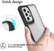 iMoshion Hoesje Geschikt voor Samsung Galaxy A53 Hoesje - iMoshion Rugged Hybrid Case - Zwart / Transparant