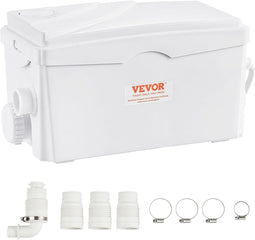 Verkleiningspomp 350 W, debiet 6000 l/u, opvoerhoogte 7 m, hakpomp voor Luridewater met 3 waterinlat