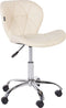 VALETTA - Bureaustoel - Beige - Kunstleer