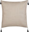 PULMONARIA - Sierkussen set van 2 - Beige - 45 x 45 cm - Polyester