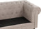 CHESTERFIELD - Chesterfield driezitsbank - Taupe - Polyester