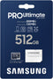 Samsung Pro Ultimate - microSD kaart 512GB - UHS-I tot 200/130 MB/s (1 stuk)