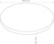 vidaXL - Tafelblad - rond - MDF - 400x18 - mm