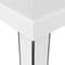 vidaXL - Prieel - met - dubbel - dak - 3x6 - m - wit