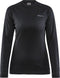 Craft Core Dry Baselayer - Thermoset Dames - Warm ademend - Zwart - M