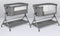 Lionelo Leonie Plus - Co-Sleeper 3 in 1 Wieg - Hoogteverstelling 6 Niveaus - Grijs
