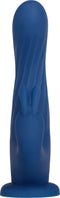Roterende rabbitvibrator op zuignapvoet Evolved - - Blauw