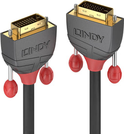 Lindy 36222 - DVI-D Aansluitkabel 2.00 m - Dual Link 2560x1600 - Zwart