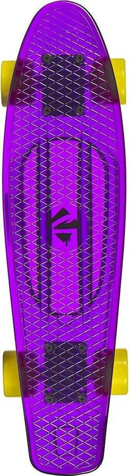 Plastic skateboard Juicy Susi clear paars