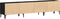 vidaXL - TV - Meubel - Zwart - Eiken - 180x31,5x40 - cm - Geengineerd - Hout