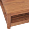 vidaXL - Salontafel - 68x67x35 - cm - massief - teakhout